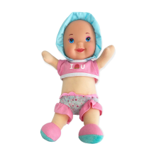 Мека кукла смеещо се бебе