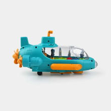 Подводница със зъбчатки, музика и светлина