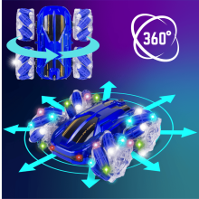 Кола Каскадьор с дистанционно за ръка и радиоуправление