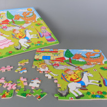 Дървен пъзел - 100 елемента