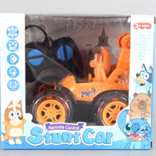 Радиоуправляема кола Каскадьор с герой и зареждаща се батерия