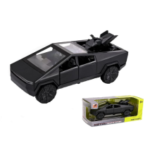 Метална кола със звук, светлина и отварящи се врати (1:36) - PULL BACK