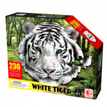 Пъзел Бял тигър - 236 елемента