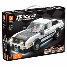  Конструктор Кола със звук и светлина - PULL BACK