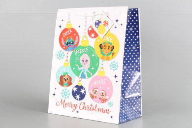 Подаръчна коледна торбичка - 26 * 13 * 32 см