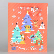 Подаръчна коледна торбичка - 26 * 13 * 32 см