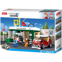 Конструктор Бензиностанция с микробус