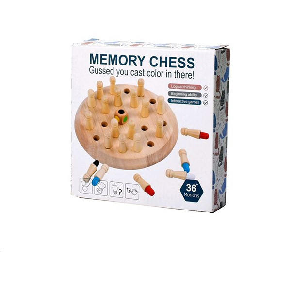 Дървен мемори шах