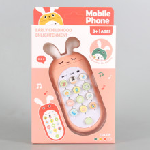 Бебешки мобилен телефон Зайче