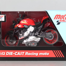 Метален мотор със звук и светлина (1:12) - PULL BACK