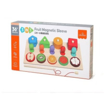 Дървен сортер с риболов - 3 в 1