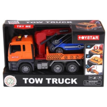 Камион Пътна помощ и кола