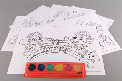 Комплект за оцветяване PAW PATROL