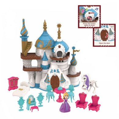 Замък с музика и светлина