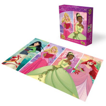 Пъзел лентикулярен 3D DISNEY PRINCESS - 200 елемента
