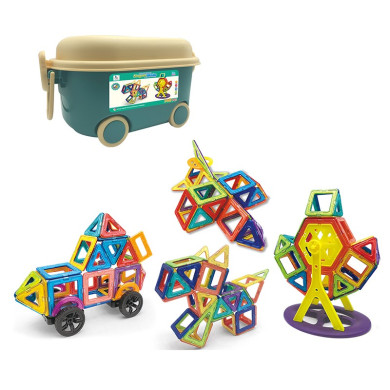 Магнитен конструктор - 148 елемента