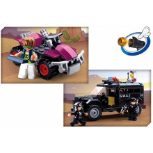 Конструктор Полицейски брониран джип - SWAT