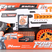 Електрически пистолет с меки куршуми