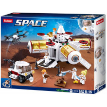 Конструктор Космическа станция, марсоход и дрон