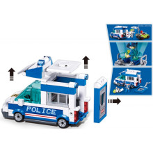 Конструктор Полицейски микробус с охранителна кула