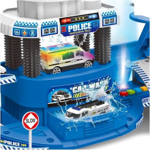 Автомивка с вода и кола сменяща цвета си - POLICE