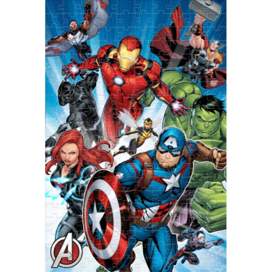 Пъзел лентикулярен 3D AVENGERS - 200 елемента