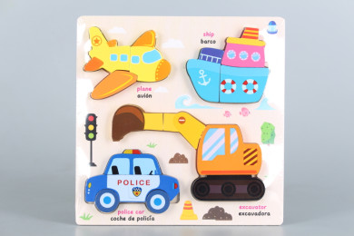 Дървен пъзел 