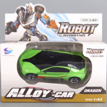 Трансформер кола - робот метален