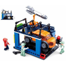 Конструктор Автосервиз с подемник и кола