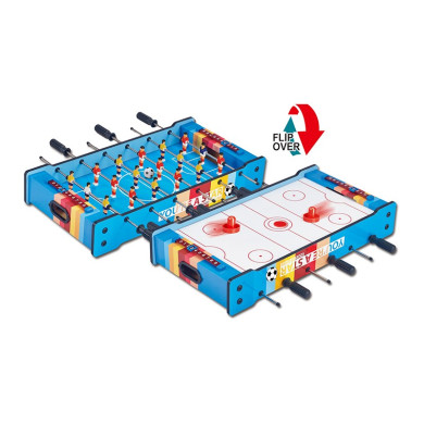 Дървена игра Джага / Хокей- 2 в 1