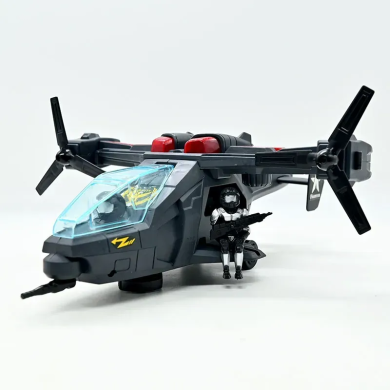 Военен хеликоптер със звук и светлина