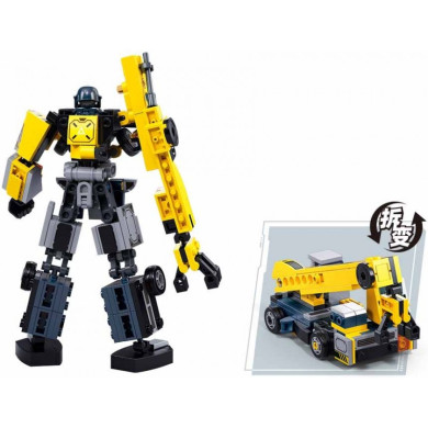 Конструктор Трансформер робот - камион с кран