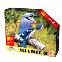 Пъзел Синя птица - 100 елемента