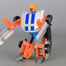 Трансформер кола-робот метален