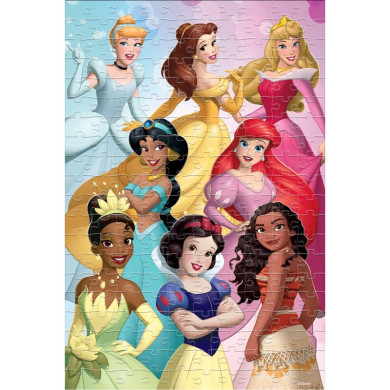 Пъзел лентикулярен 3D DISNEY PRINCESS - 200 елемента