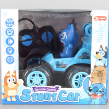 Радиоуправляема кола Каскадьор с герой и зареждаща се батерия