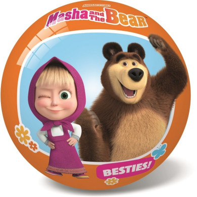 Топка MASHA  AND THE BEAR - 14 см.