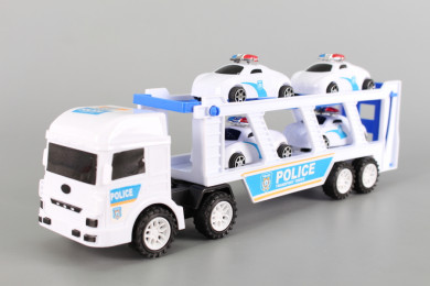 Автовоз полицейски с 4 коли