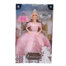 Кукла с корона и чанта