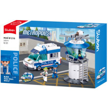 Конструктор Полицейски микробус с охранителна кула