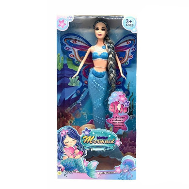 Кукла русалка светеща