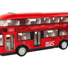 Двуетажен автобус със звук и светлина 