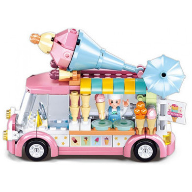 Конструктор Камион за сладолед - 145 елемента