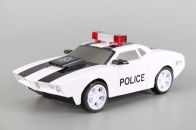 Полицейска кола със звук и светлина