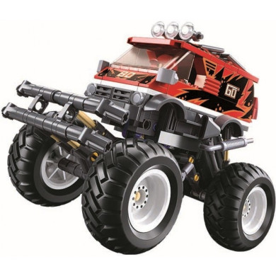 Конструктор Джип всъдеход - PULL BACK