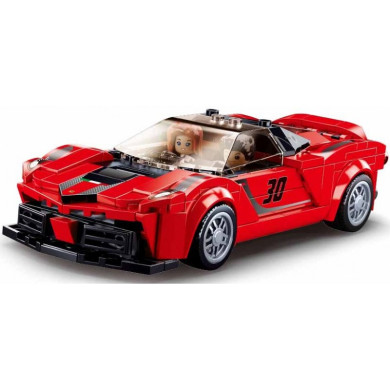 Конструктор Спортна кола - 262 елемента