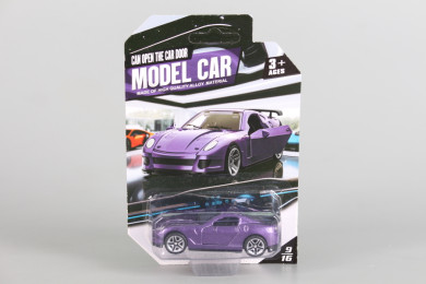 Метална кола с отварящи се врати (1:60) - PULL BACK