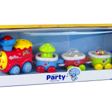 Цветно влакче с музика и светлина