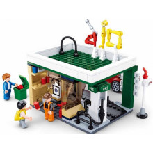 Конструктор Бензиностанция с микробус