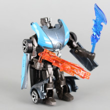 Трансформер кола - робот метален